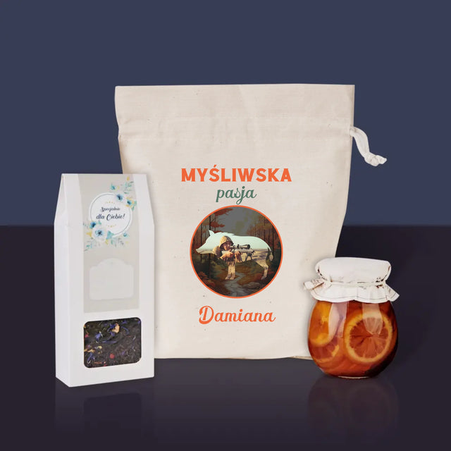 Zdjęcie I Podpis: Myśliwska Pasja - Herbata W Woreczku