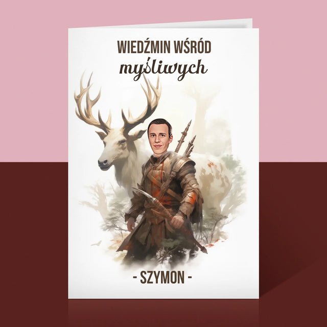 Twoja Postać: Wiedźmin Wśród Myśliwych - Kartka Z Życzeniami