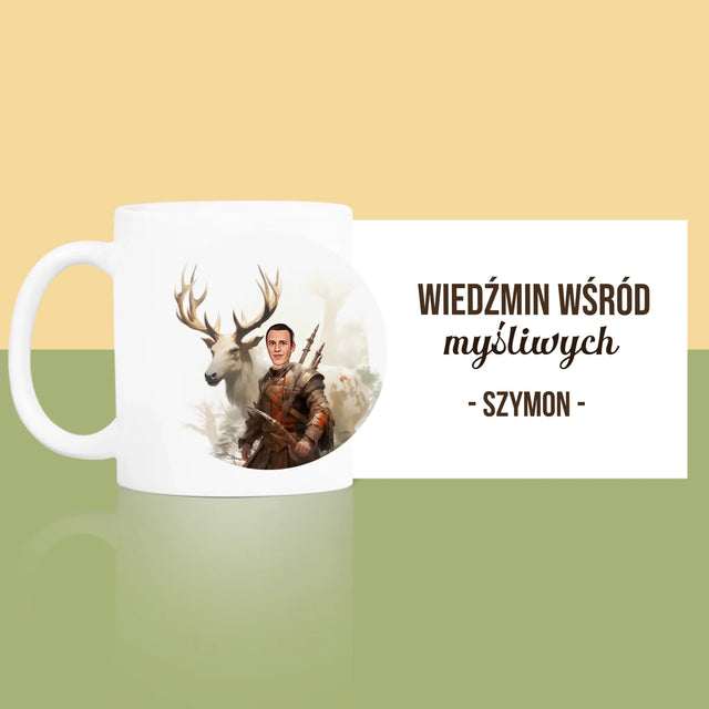 Twoja Postać: Wiedźmin Wśród Myśliwych - Kubek z Nadrukiem