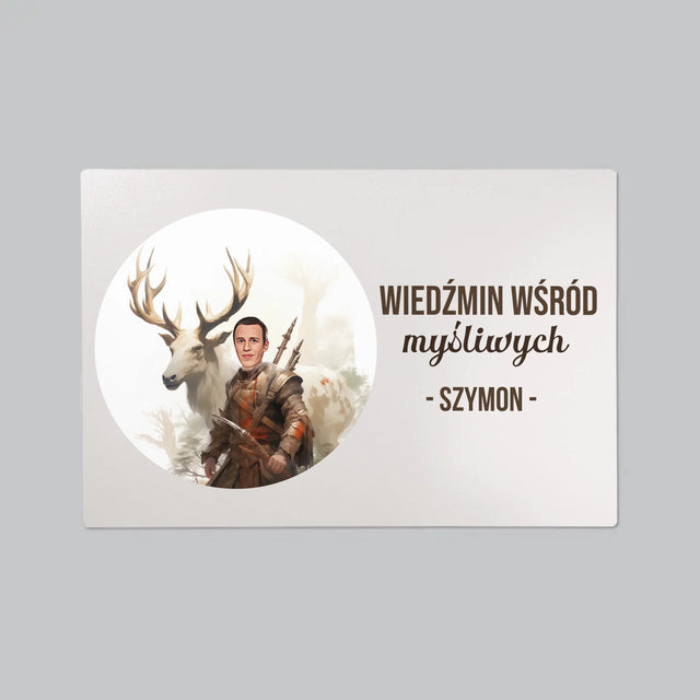 Twoja Postać: Wiedźmin Wśród Myśliwych - Podkładka Na Biurko