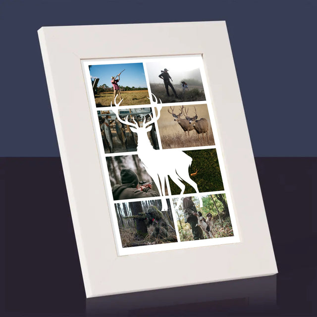 Fotokolaż: Myśliwy - Ramka Na Zdjęcie