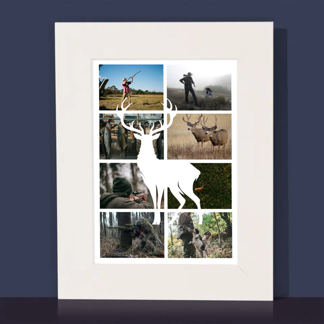 Fotokolaż: Myśliwy - Ramka Na Zdjęcie