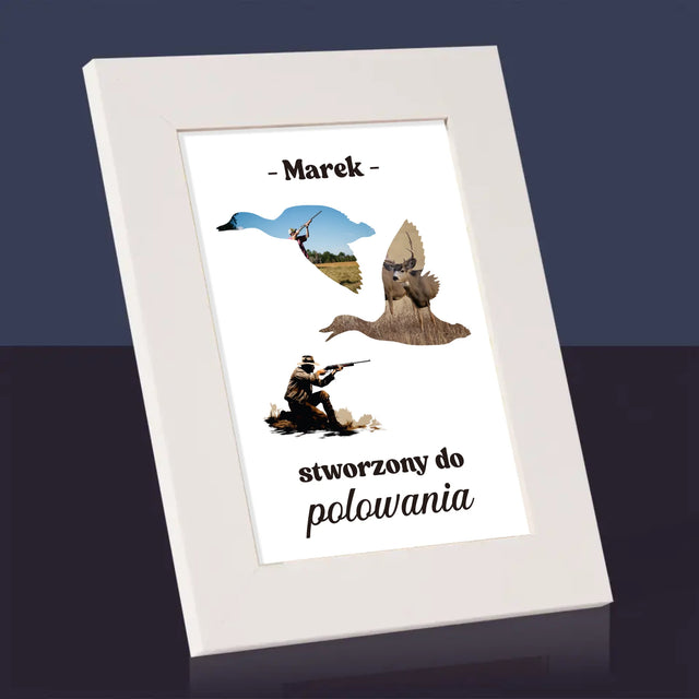 Kształt Ze Zdjęć: Stworzony Do Polowania - Ramka Na Zdjęcie