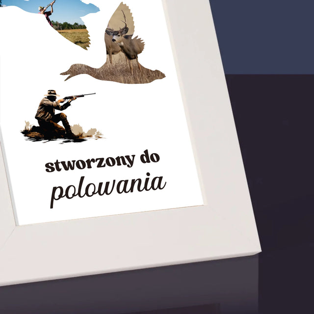 Kształt Ze Zdjęć: Stworzony Do Polowania - Ramka Na Zdjęcie