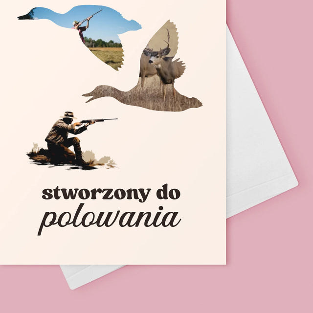 Kształt Ze Zdjęć: Stworzony Do Polowania - Kartka Z Życzeniami