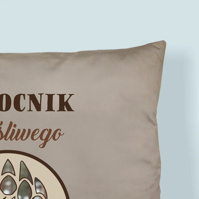 Kształt Ze Zdjęć: Pomocnik Myśliwego - Poduszka z Nadrukiem