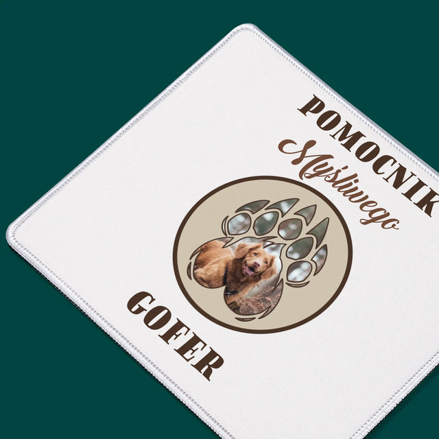 Kształt Ze Zdjęć: Pomocnik Myśliwego - Podkładka Pod Myszkę