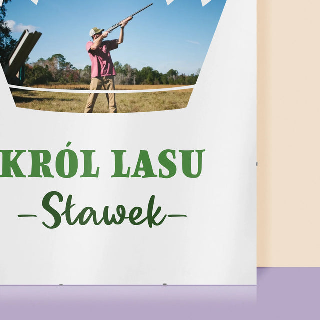 Kształt Ze Zdjęć: Król Lasu - Personalizowany Plakat