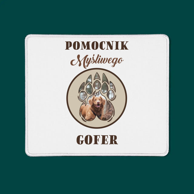 Kształt Ze Zdjęć: Pomocnik Myśliwego - Podkładka Pod Myszkę