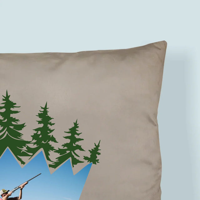 Kształt Ze Zdjęć: Król Lasu - Poduszka z Nadrukiem