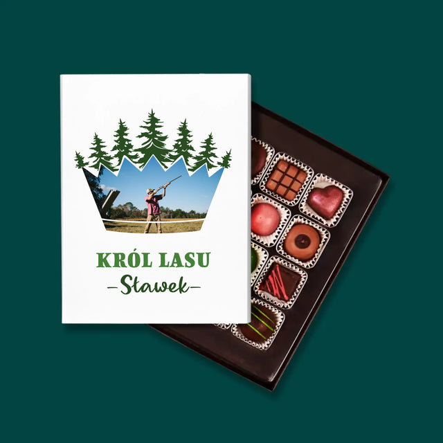 Kształt Ze Zdjęć: Król Lasu - Personalizowane Praliny