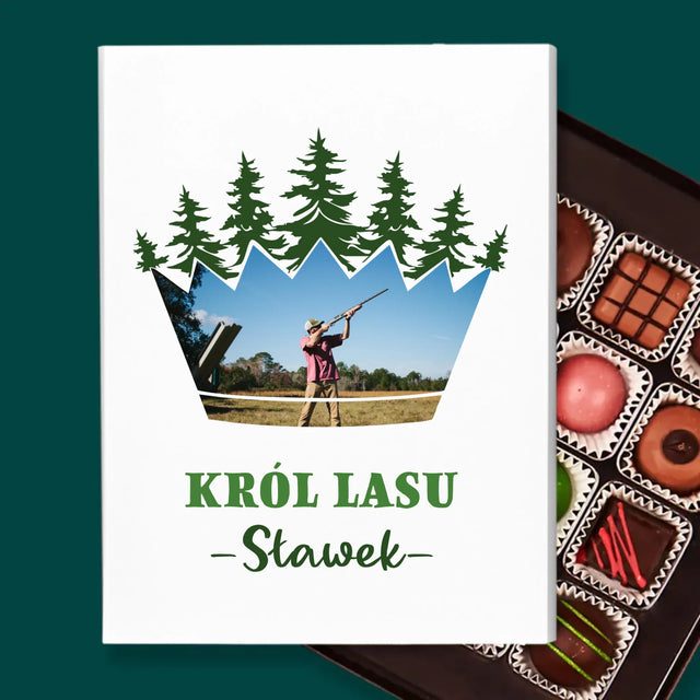 Kształt Ze Zdjęć: Król Lasu - Personalizowane Praliny