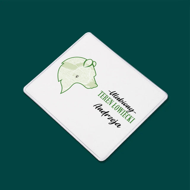 Mapa Miasta: Ulubiony Teren Łowiecki - Podkładka Pod Myszkę