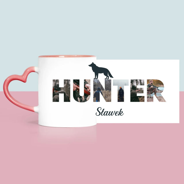 Słowo Ze Zdjęć: Hunter - Kubek z Nadrukiem