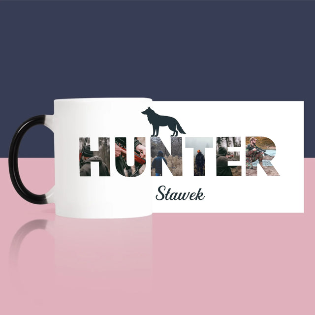 Słowo Ze Zdjęć: Hunter - Kubek z Nadrukiem