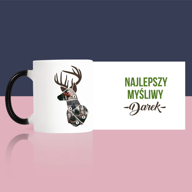 Kształt Ze Zdjęć: Najlepszy Myśliwy - Kubek z Nadrukiem