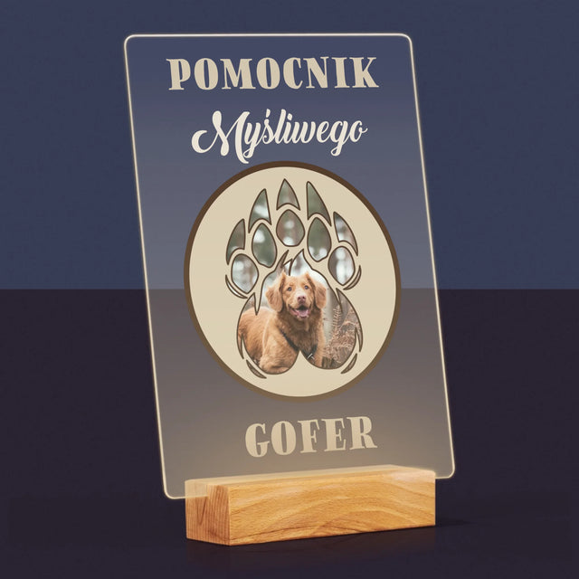 Kształt Ze Zdjęć: Pomocnik Myśliwego - Wydruk Na Szkle Akrylowym