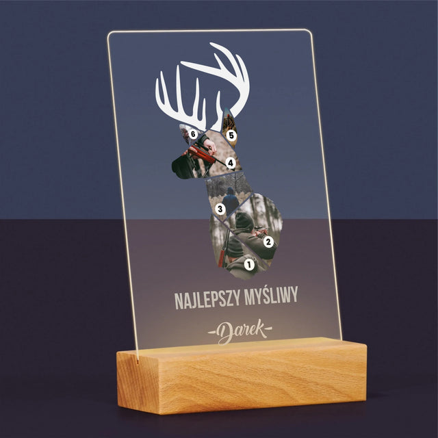 Kształt Ze Zdjęć: Najlepszy Myśliwy - Wydruk Na Szkle Akrylowym