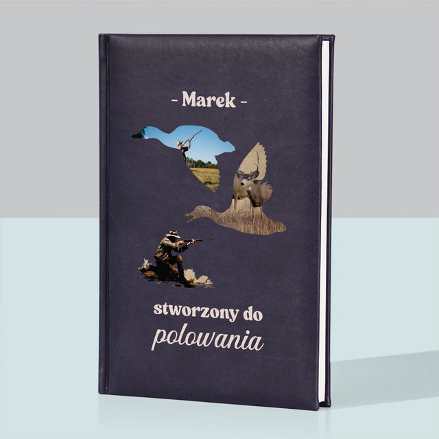 Kształt Ze Zdjęć: Stworzony Do Polowania - Notes Książkowy z Nadrukiem