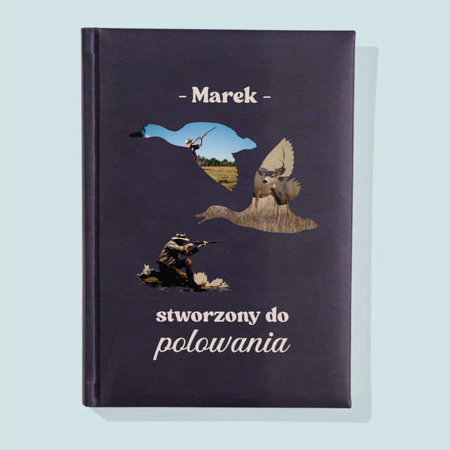 Kształt Ze Zdjęć: Stworzony Do Polowania - Notes Książkowy z Nadrukiem