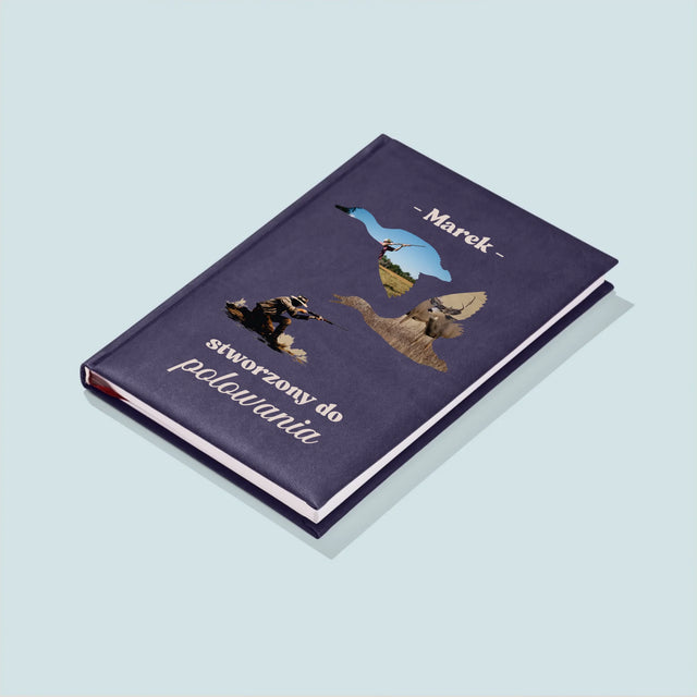 Kształt Ze Zdjęć: Stworzony Do Polowania - Notes Książkowy z Nadrukiem