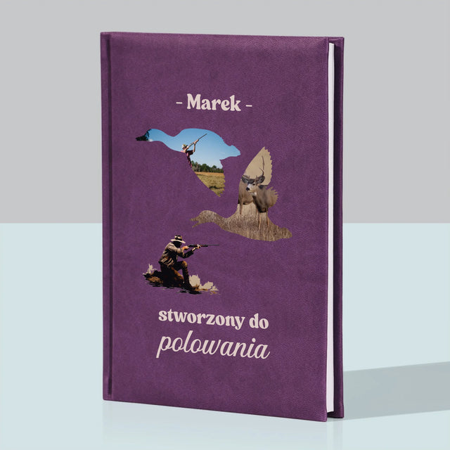 Kształt Ze Zdjęć: Stworzony Do Polowania - Notes Książkowy z Nadrukiem