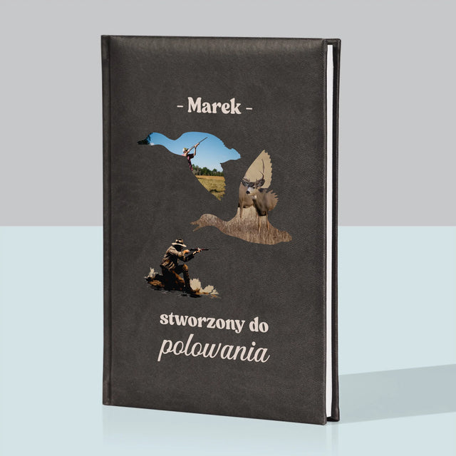 Kształt Ze Zdjęć: Stworzony Do Polowania - Notes Książkowy z Nadrukiem