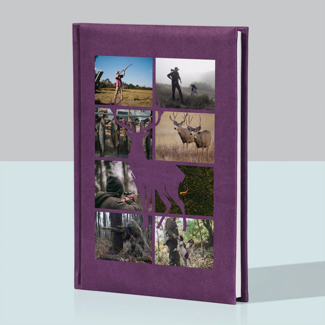 Fotokolaż: Myśliwy - Notes Książkowy z Nadrukiem