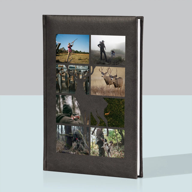 Fotokolaż: Myśliwy - Notes Książkowy z Nadrukiem