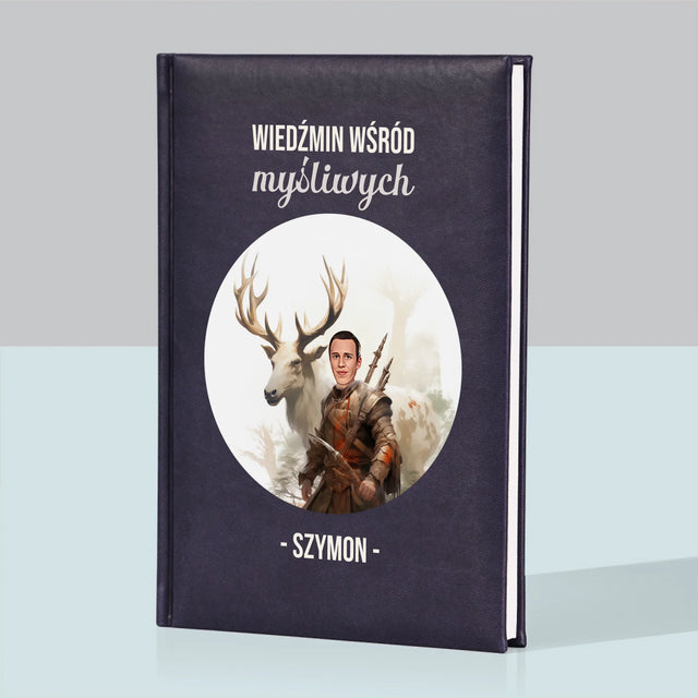 Twoja Postać: Wiedźmin Wśród Myśliwych - Notes Książkowy z Nadrukiem