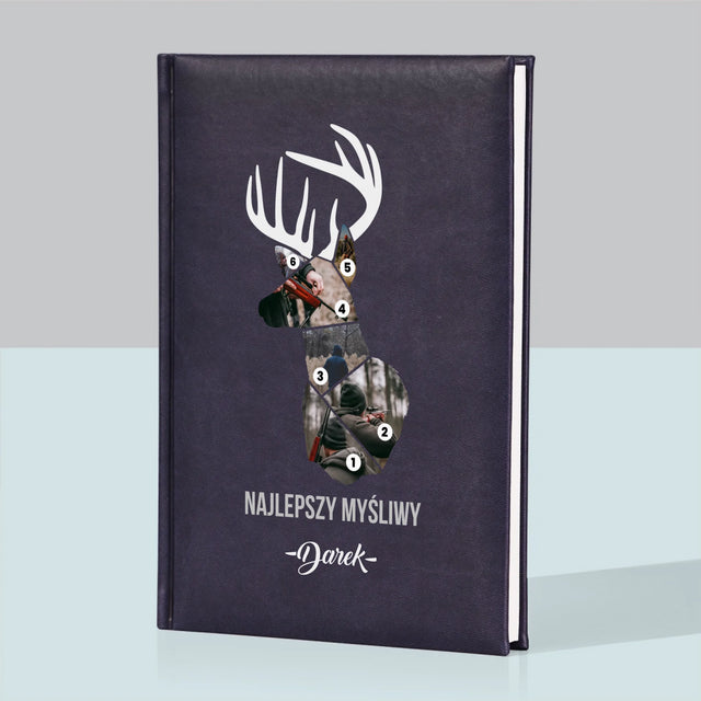 Kształt Ze Zdjęć: Najlepszy Myśliwy - Notes Książkowy z Nadrukiem