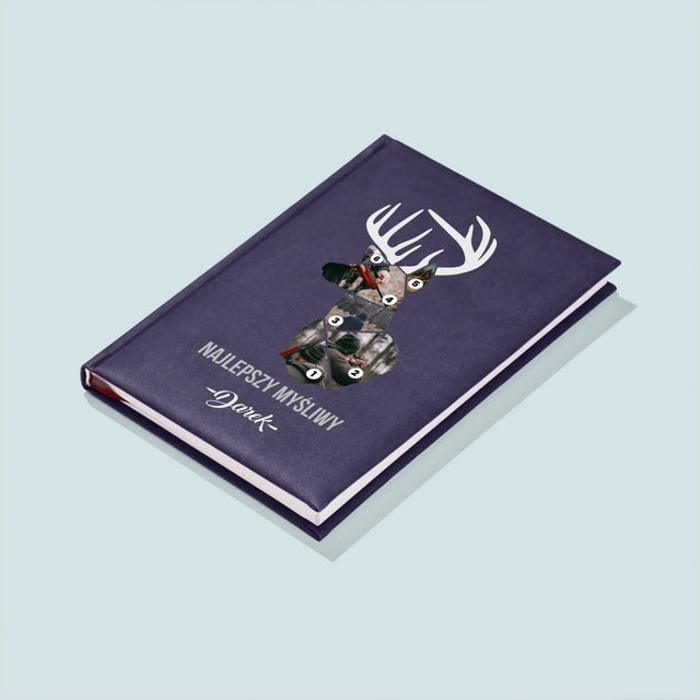 Kształt Ze Zdjęć: Najlepszy Myśliwy - Notes Książkowy z Nadrukiem