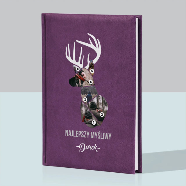 Kształt Ze Zdjęć: Najlepszy Myśliwy - Notes Książkowy z Nadrukiem