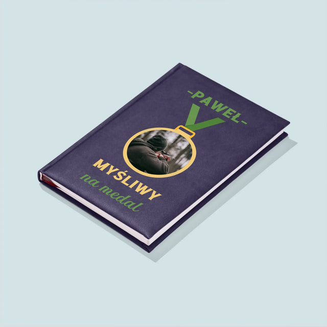 Zdjęcie I Podpis: Myśliwy Na Medal - Notes Książkowy z Nadrukiem