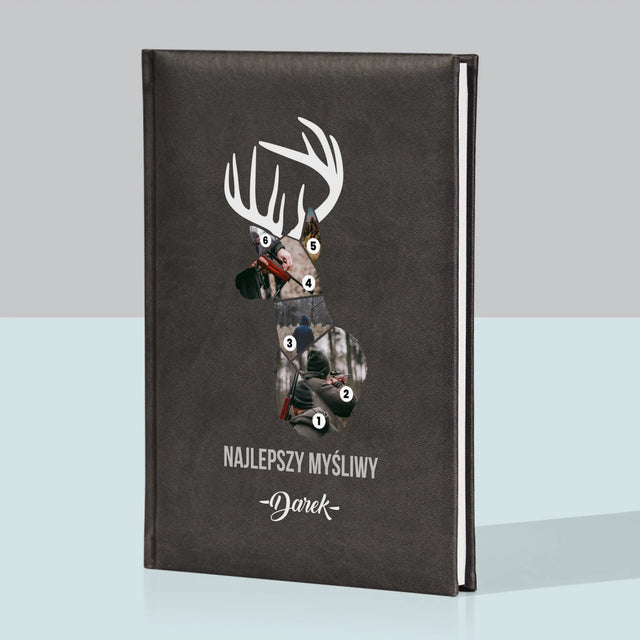 Kształt Ze Zdjęć: Najlepszy Myśliwy - Notes Książkowy z Nadrukiem