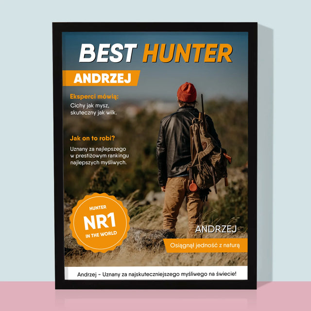 Okładka Magazynu: Best Hunter - Obraz Na Płótnie