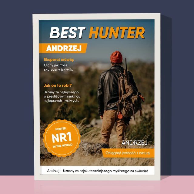 Okładka Magazynu: Best Hunter - Obraz Na Płótnie
