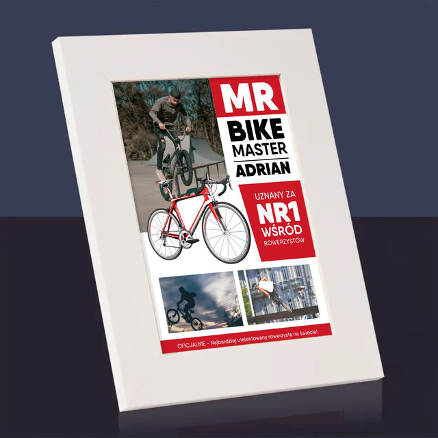 Okładka Magazynu: Mr Bike Master - Ramka Na Zdjęcie
