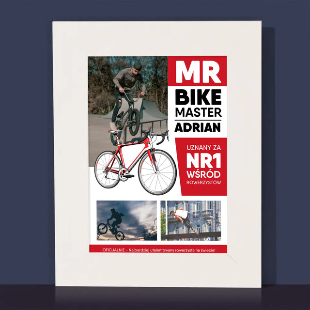 Okładka Magazynu: Mr Bike Master - Ramka Na Zdjęcie