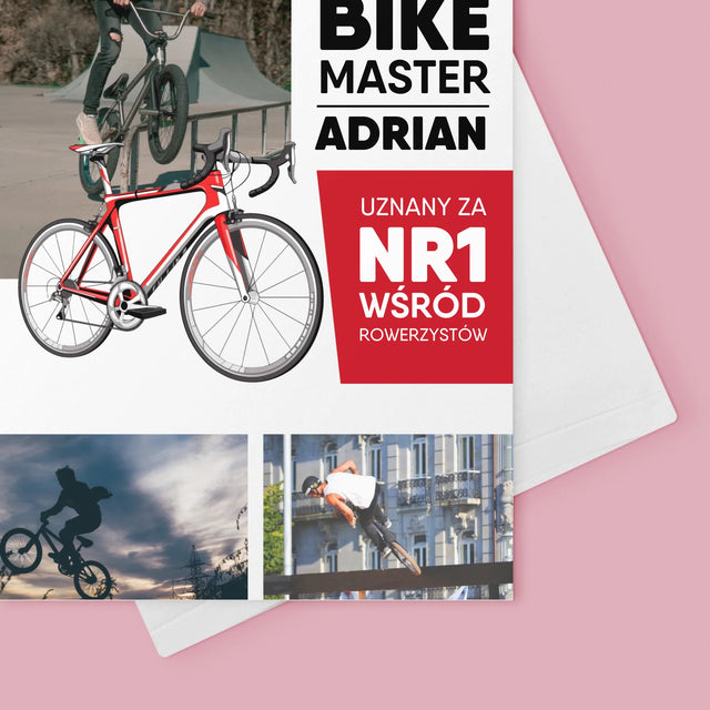 Okładka Magazynu: Mr Bike Master - Kartka z Życzeniami