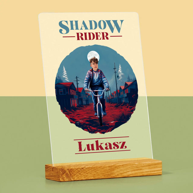Twoja Postać: Shadow Rider - Wydruk Na Szkle Akrylowym