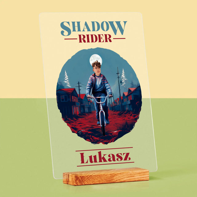 Twoja Postać: Shadow Rider - Wydruk Na Szkle Akrylowym