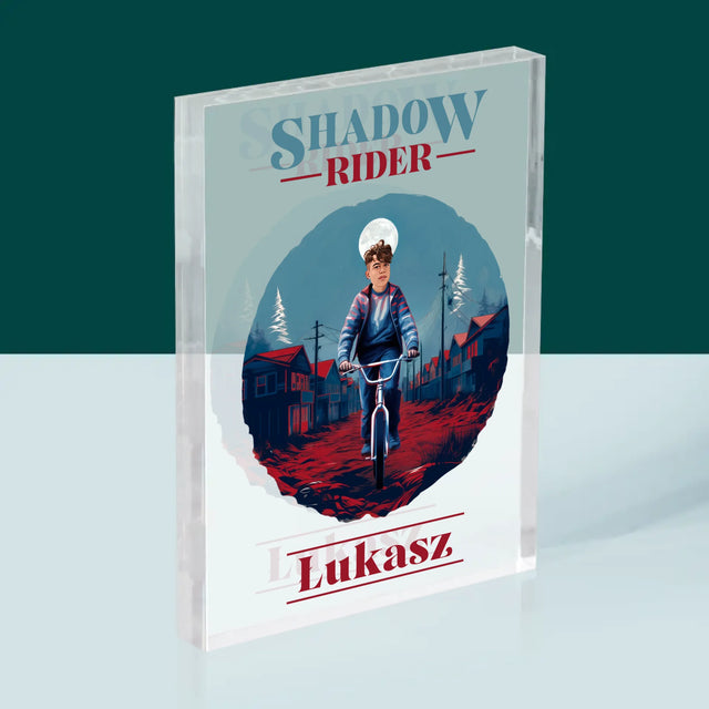 Twoja Postać: Shadow Rider - Blok Akrylowy z Nadrukiem