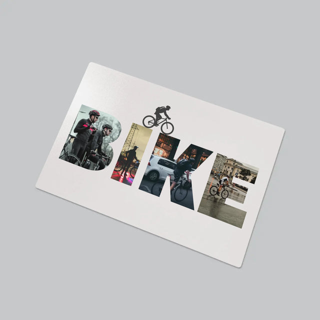 Słowo Ze Zdjęć: Bike - Podkładka Na Biurko