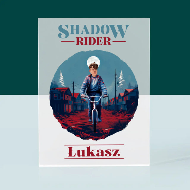 Twoja Postać: Shadow Rider - Blok Akrylowy z Nadrukiem
