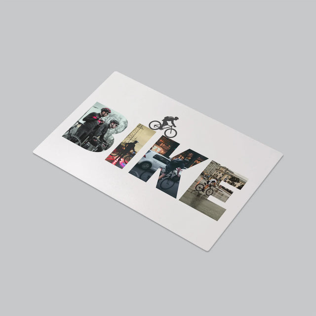 Słowo Ze Zdjęć: Bike - Podkładka Na Biurko