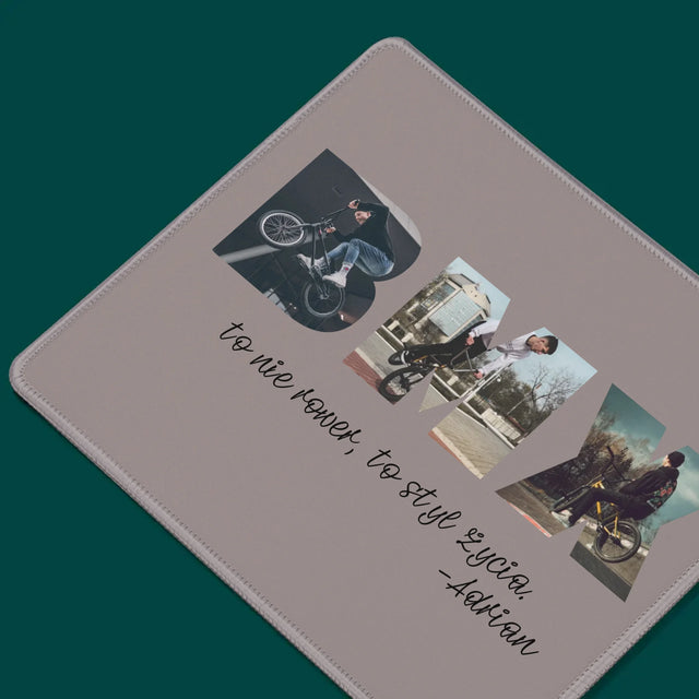 Słowo Ze Zdjęć: Bmx - Podkładka Pod Myszkę