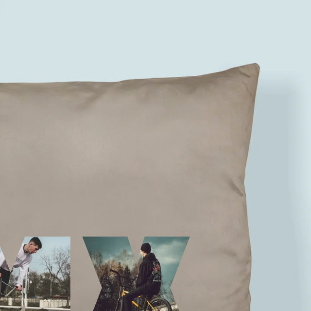 Słowo Ze Zdjęć: Bmx - Poduszka z Nadrukiem