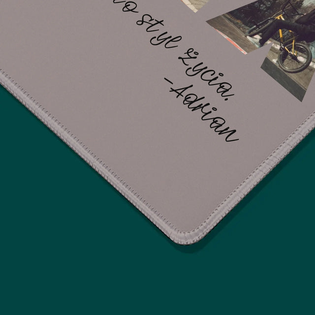 Słowo Ze Zdjęć: Bmx - Podkładka Pod Myszkę