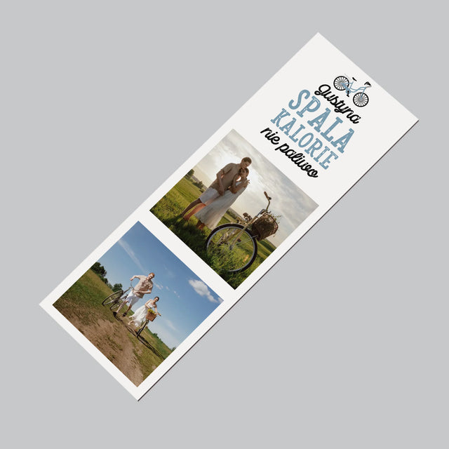 Fotokolaż: Spala Kalorie, Nie Paliwo - Magnes Na Lodówkę